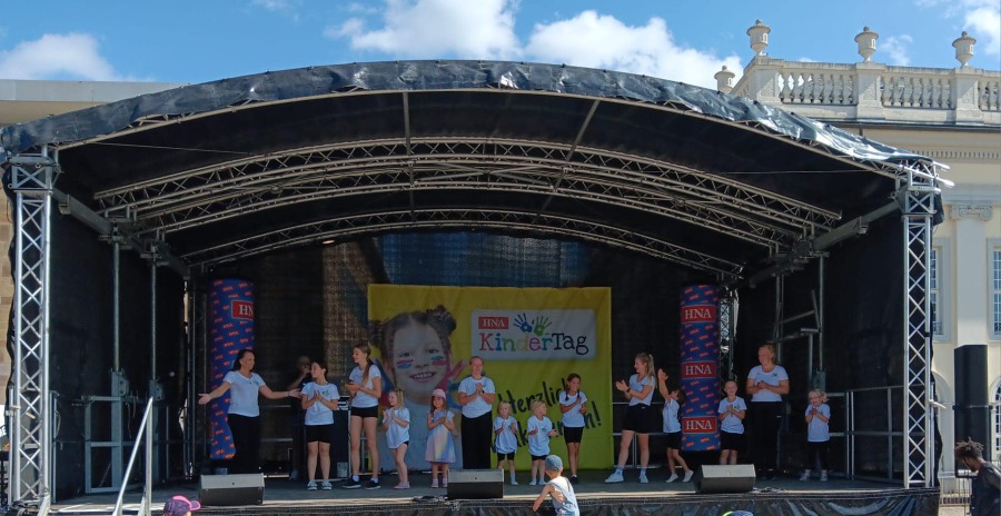 Herkules beim Kindertag der HNA