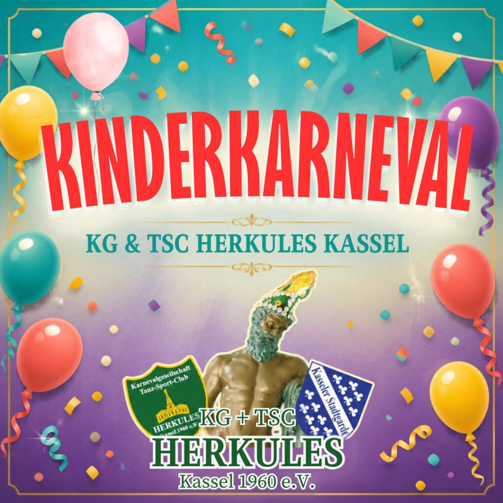 Flyer zum Kinderkarneval