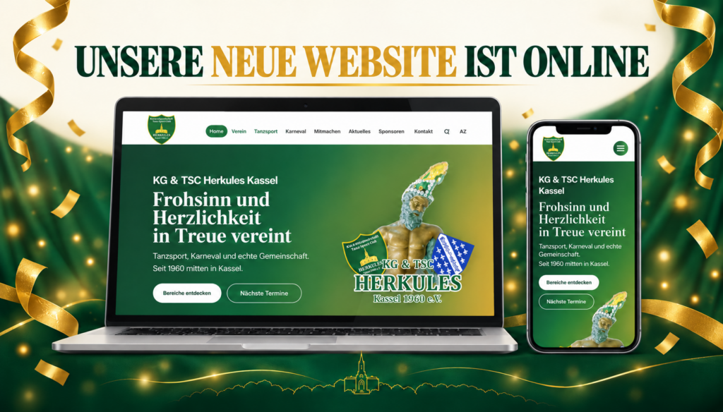 Unsere neue Webseite ist online!